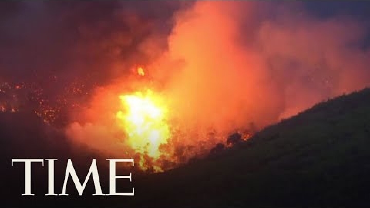 Nearly 50 Dead As Two Wildfires Burn Near Athens | TIME