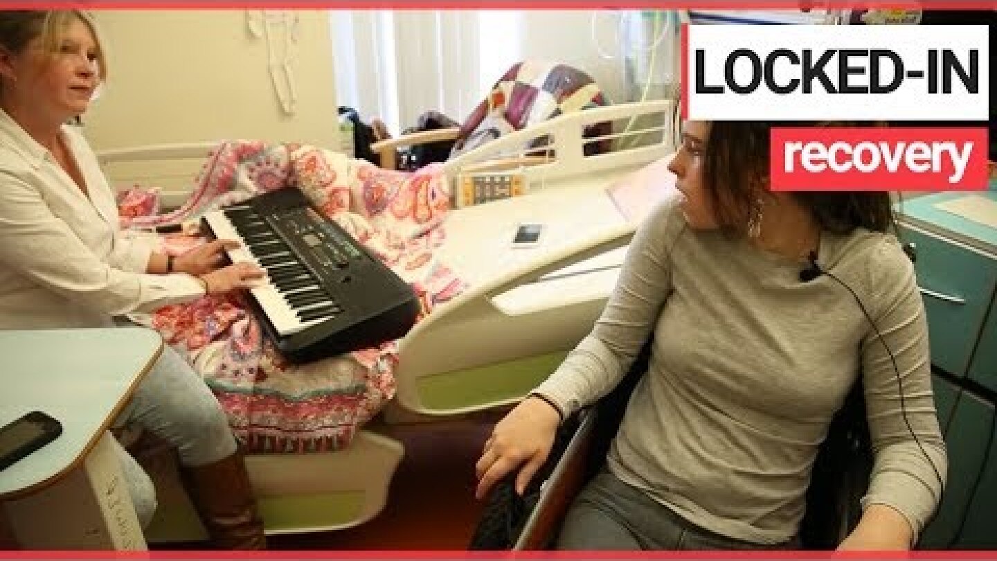 Girl 'locked-in' her body has WOKEN after mum played keyboard by hospital bed | SWNS TV