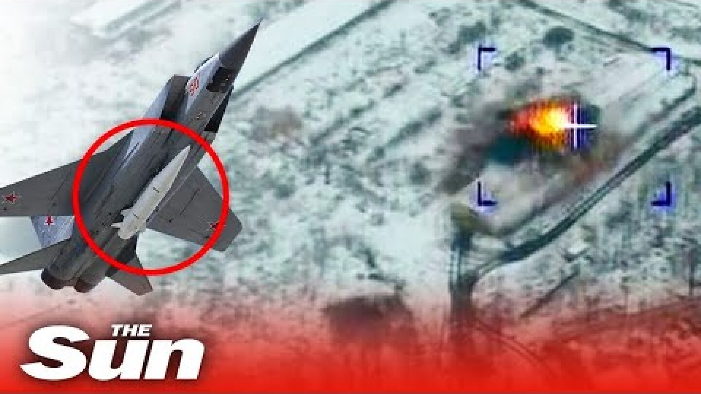 Russia unleashes 'unstoppable' nuclear-capable hypersonic missile 'destroying Ukraine weapons depot'