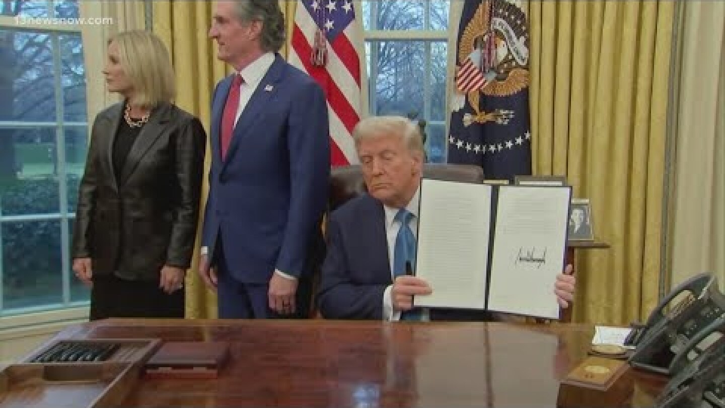 Tariffs on Mexico, Canada and China come as President Donald Trump blames the countries for illegal