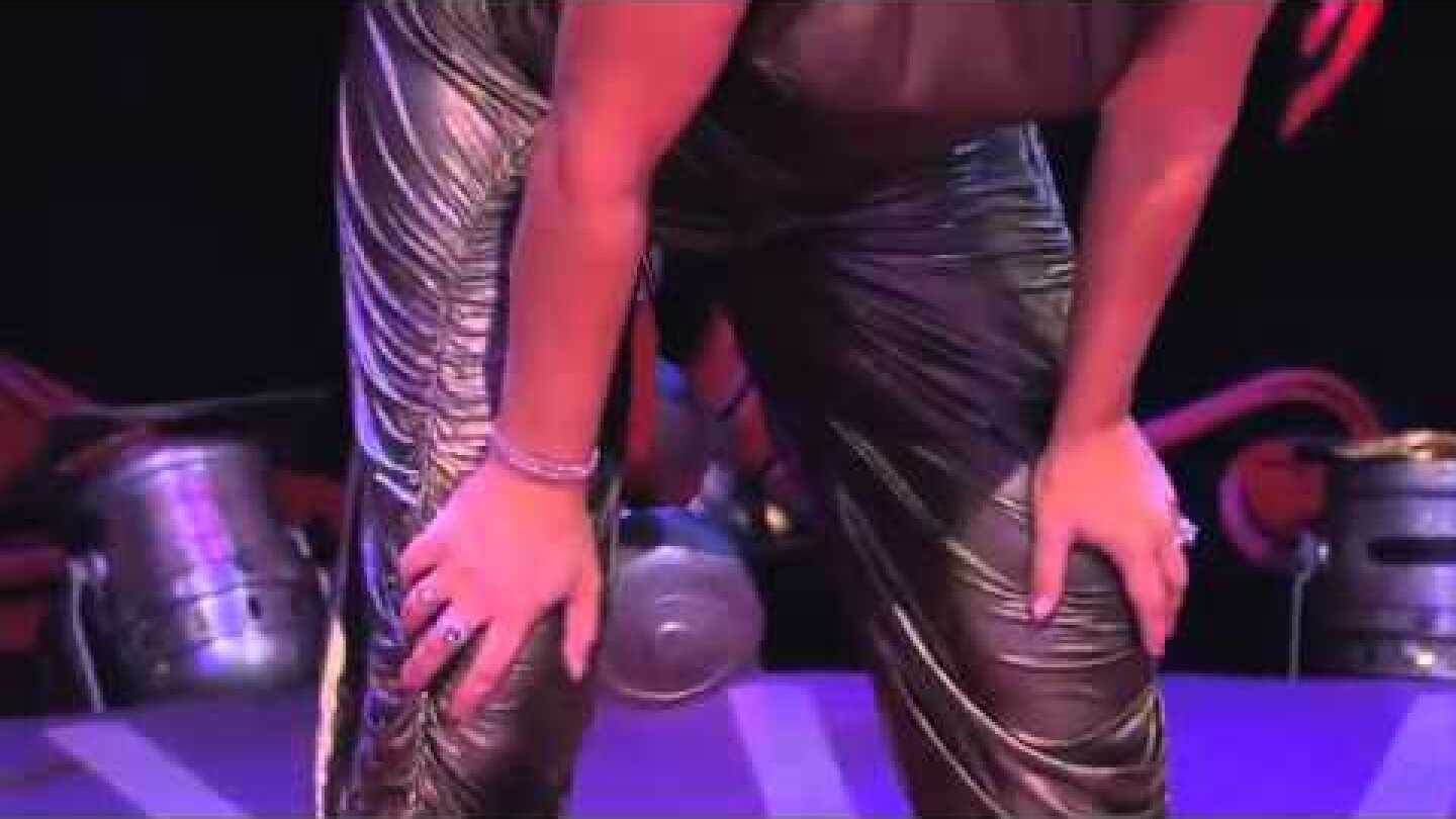 Tatyana Kozhevnikova Lifts 6kg Dumbbells with Vagina Muscles