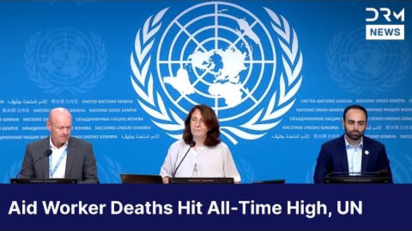 JUST IN: UN Confirms Record Aid Worker Deaths Worldwide | World Humanitarian Day 2025 | AC15