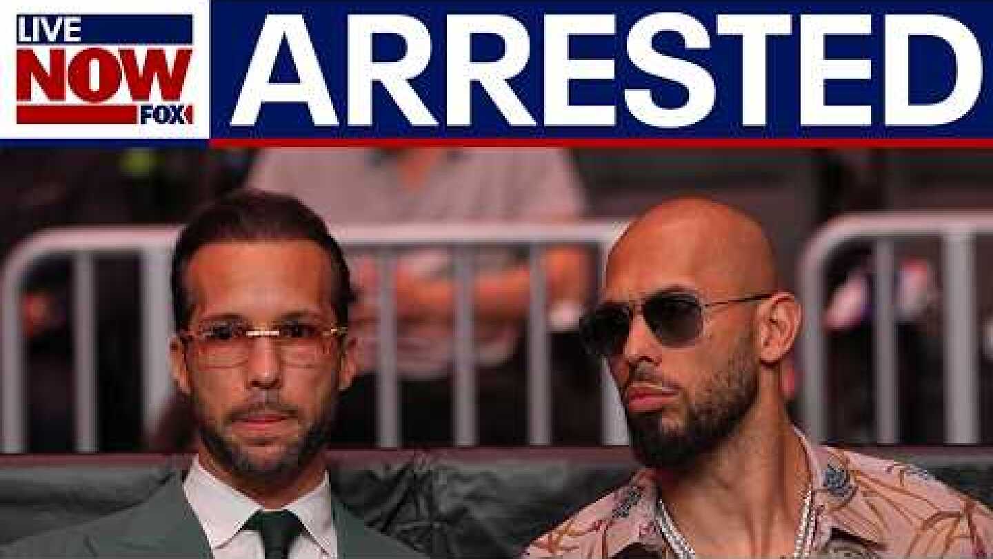 Social media influencers Andrew and Tristan Tate arrested by U.S. Marshals
