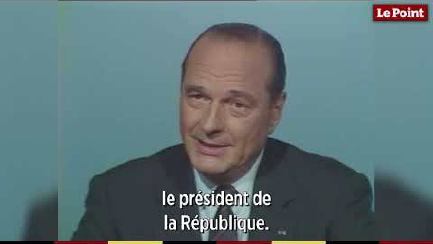 François Mitterrand :« Mais vous avez tout à fait raison, Monsieur le Premier ministre. »