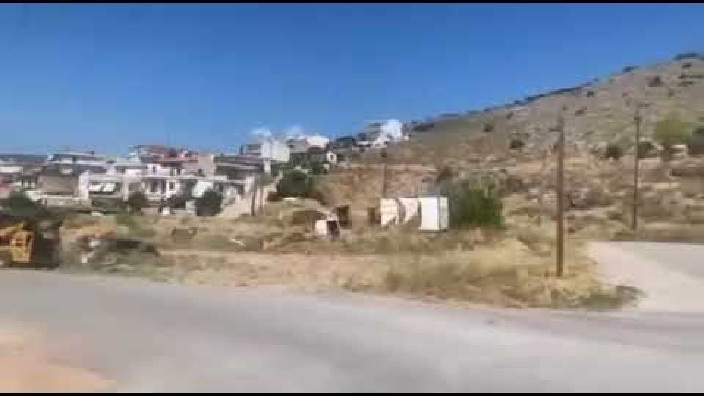 Φωτιά τώρα στη Χαλκίδα