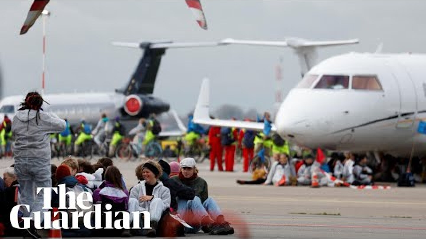 Dutch police arrest more than 200 climate activists who blocked Amsterdam's Schiphol airport