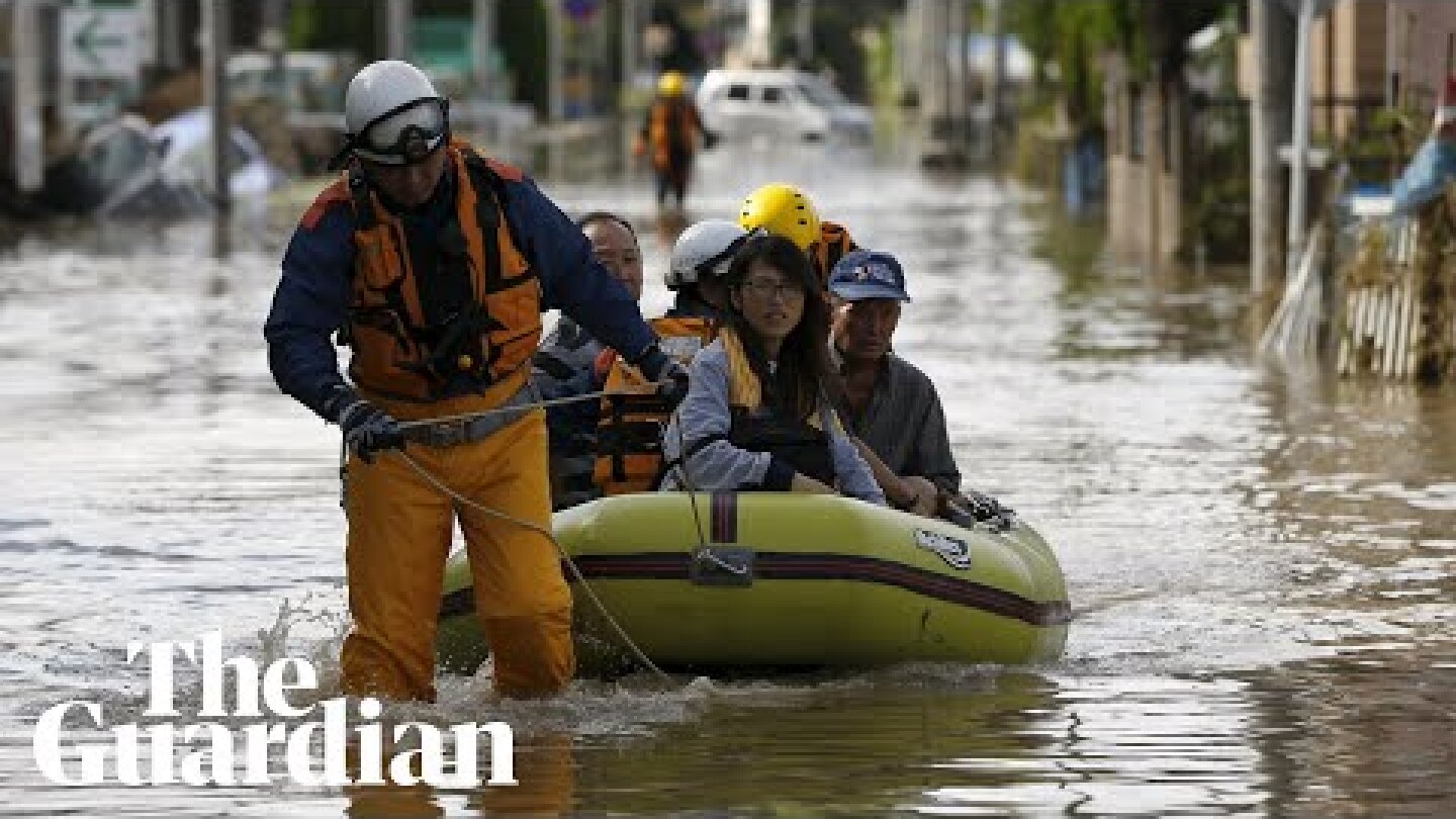 Dozens dead and 1.6 million people evacuated during Japan floods