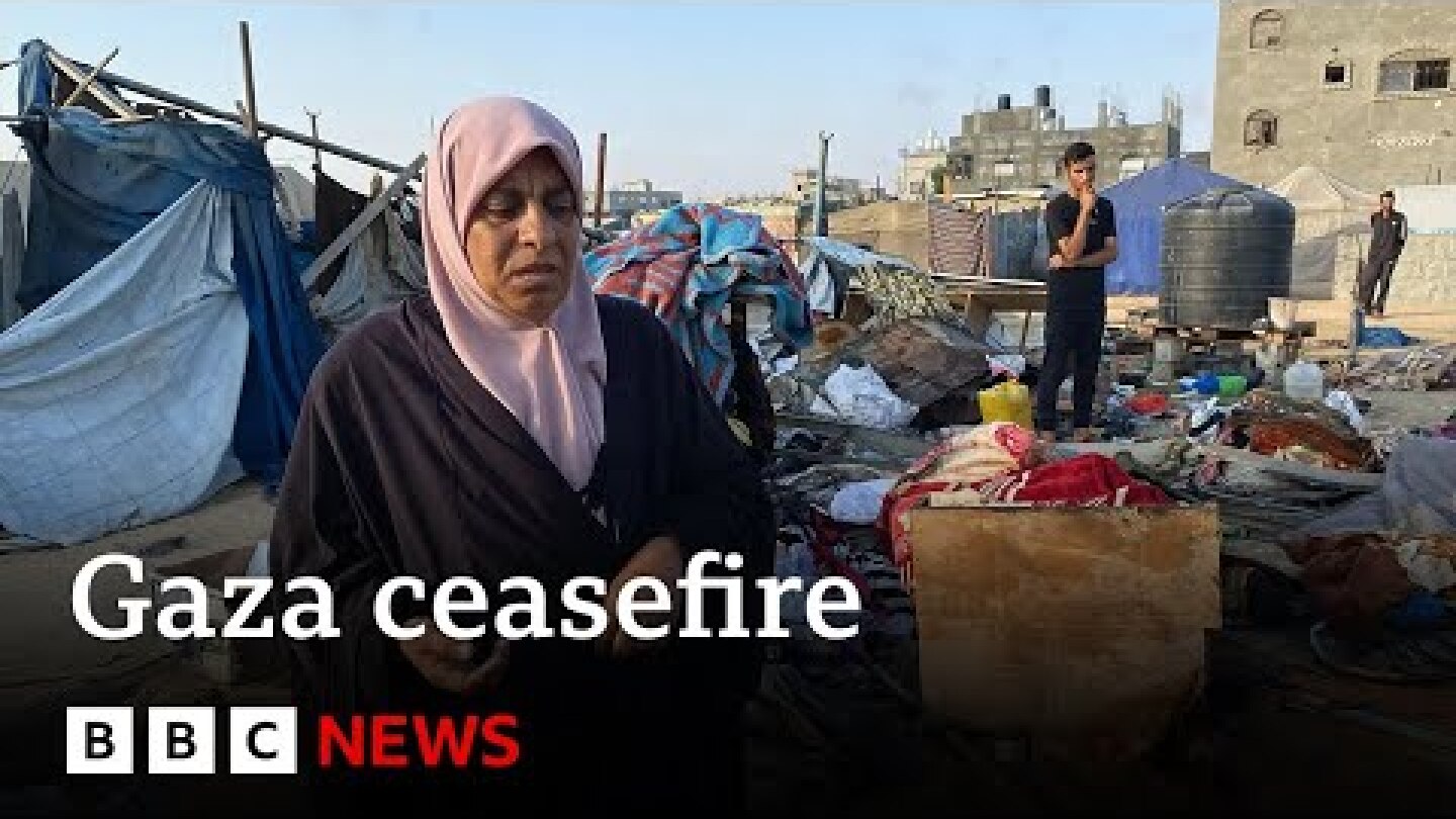 Hamas reviewing Gaza ceasefire proposal after Trump claims Israel agrees to conditions | BBC News