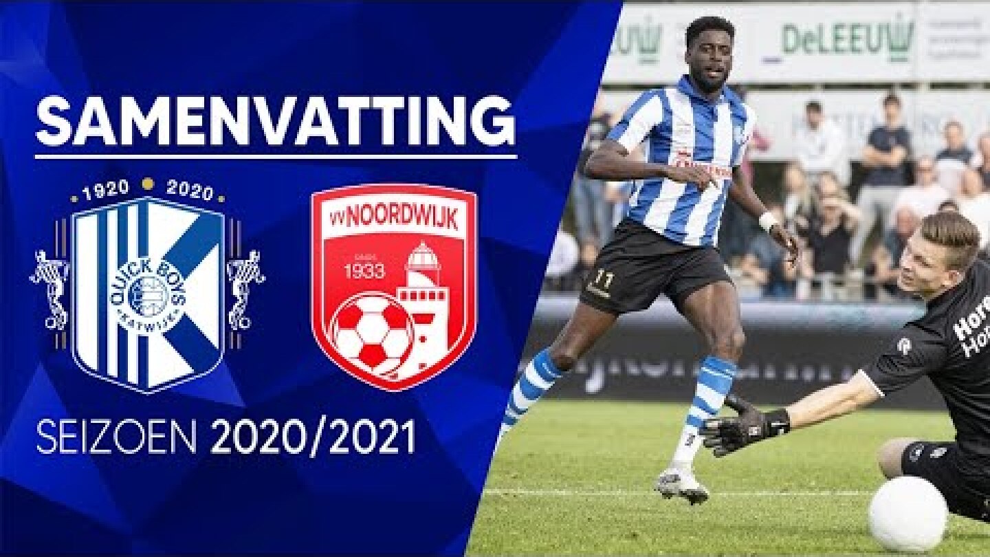 Samenvatting | Quick Boys - VV Noordwijk