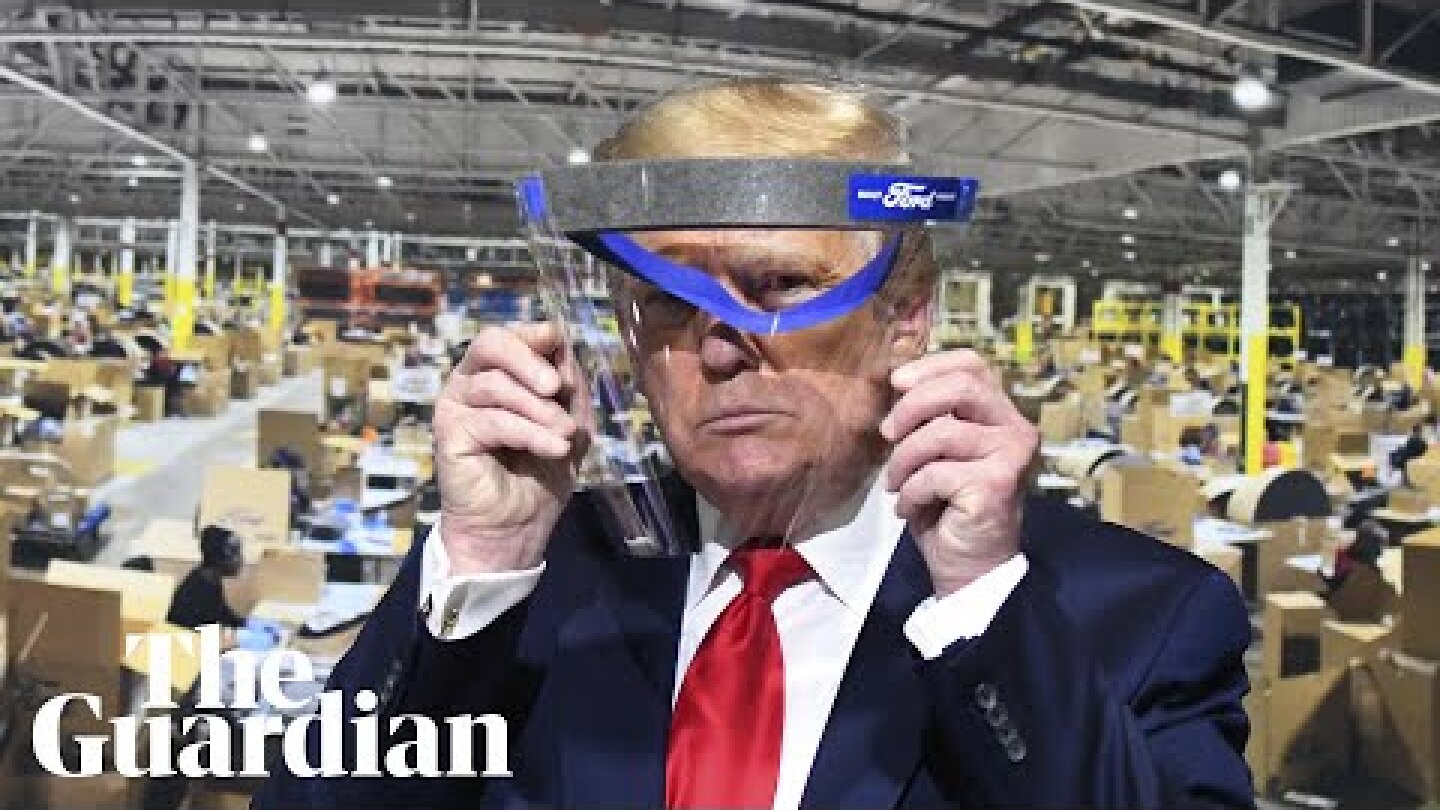 Trump says he wore mask at Michigan plant, but was avoiding cameras