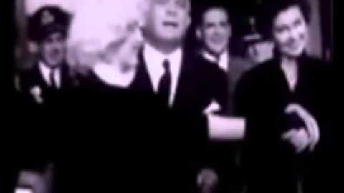 Marilyn Monroe with Spyros Skouras footage 1954