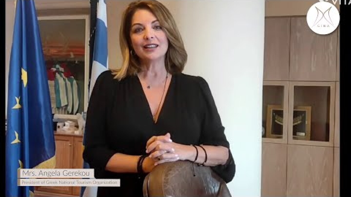 GIWA - Mrs Angela Gerekou, President of Greek National Tourism Organisation