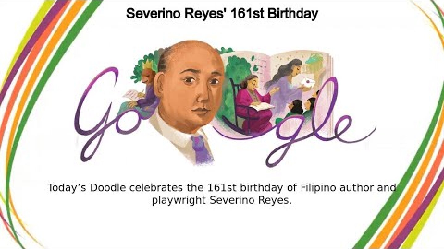 Severino Reyes | Severino Reyes' 161st Birthday