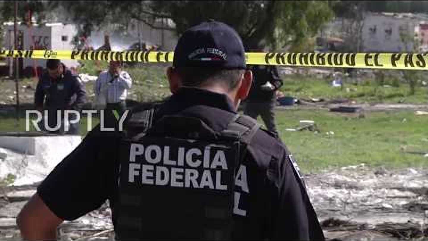 Mexico: At least 24 dead in Tultepec pyrotechnic depot blasts