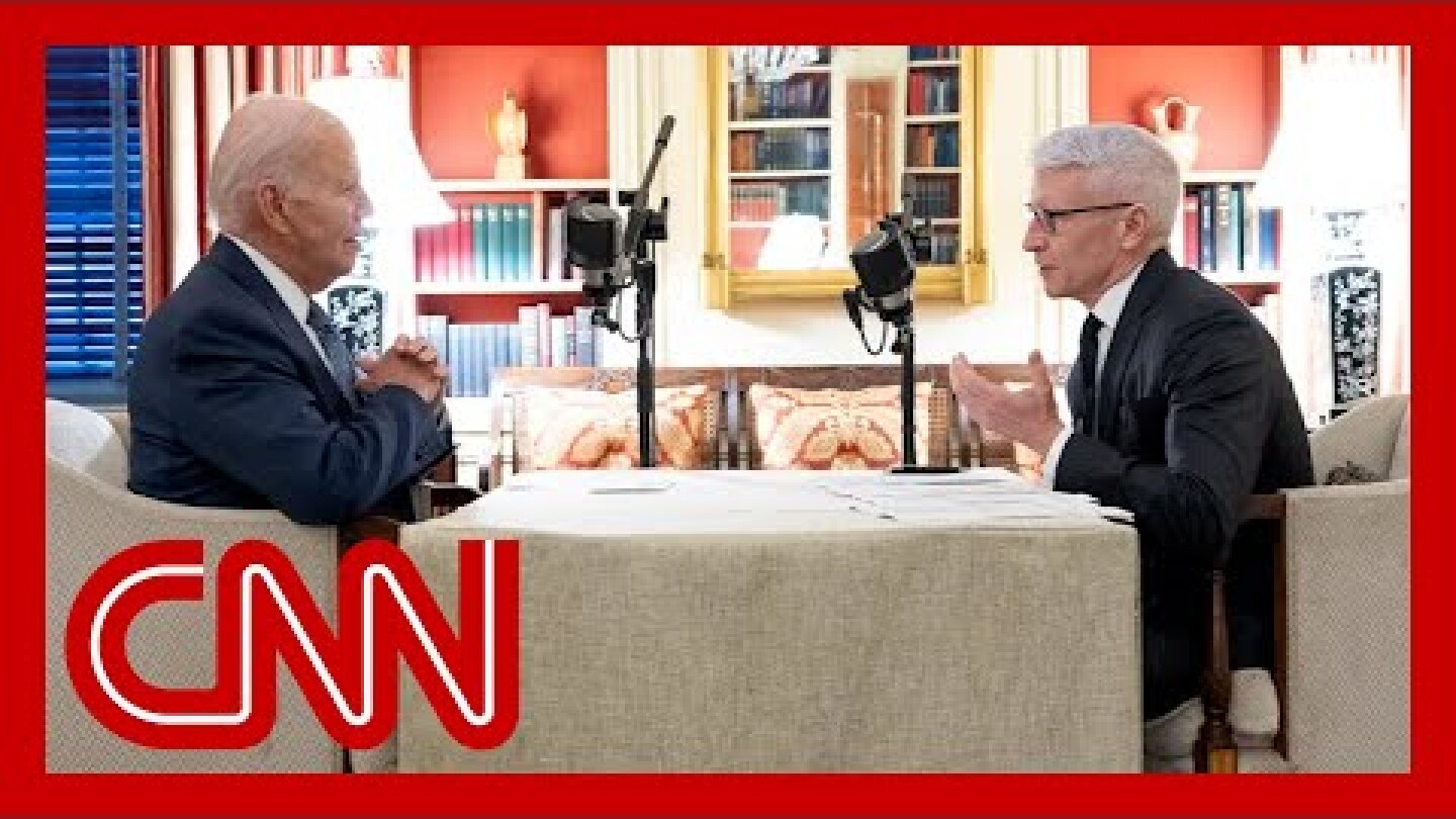 Biden talks to Anderson Cooper about facing grief