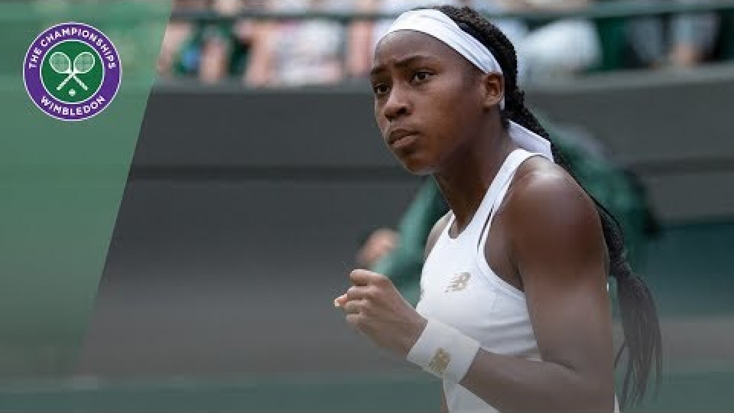 Venus Williams vs Cori Gauff Wimbledon 2019 First Round Highlights