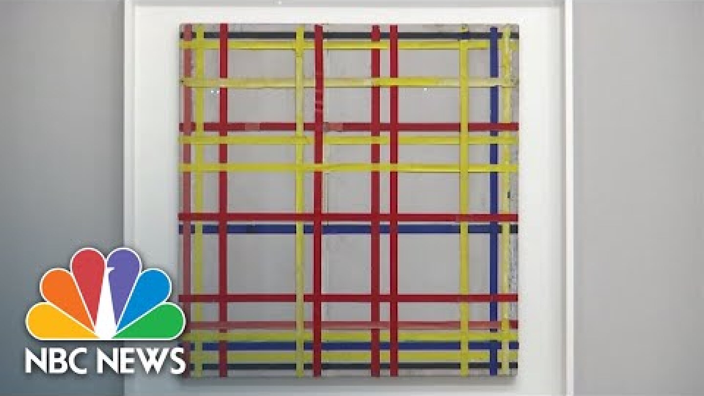This Mondrian Artwork Has Been Hung Upside Down Since 1945
