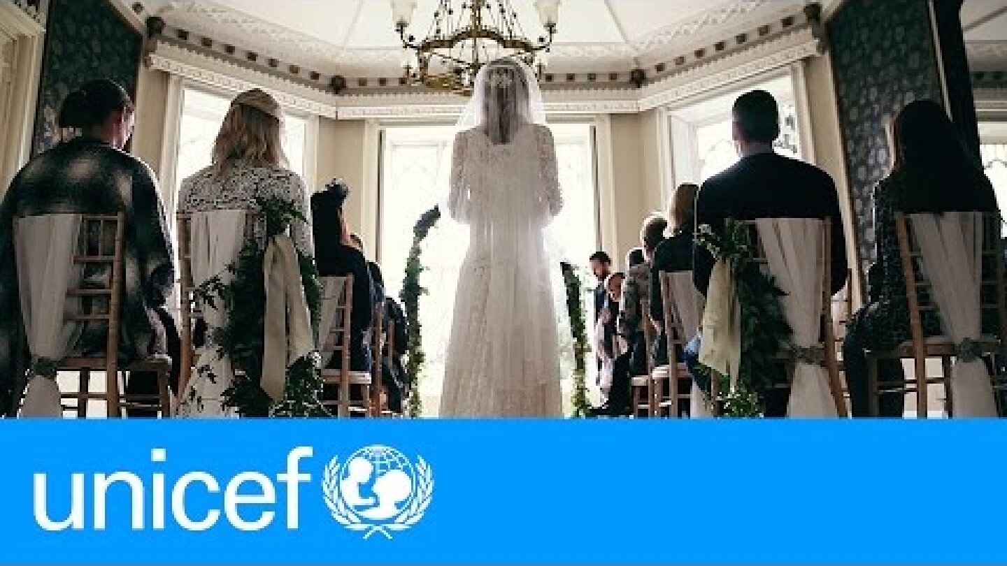 A storybook wedding - except for one thing | UNICEF