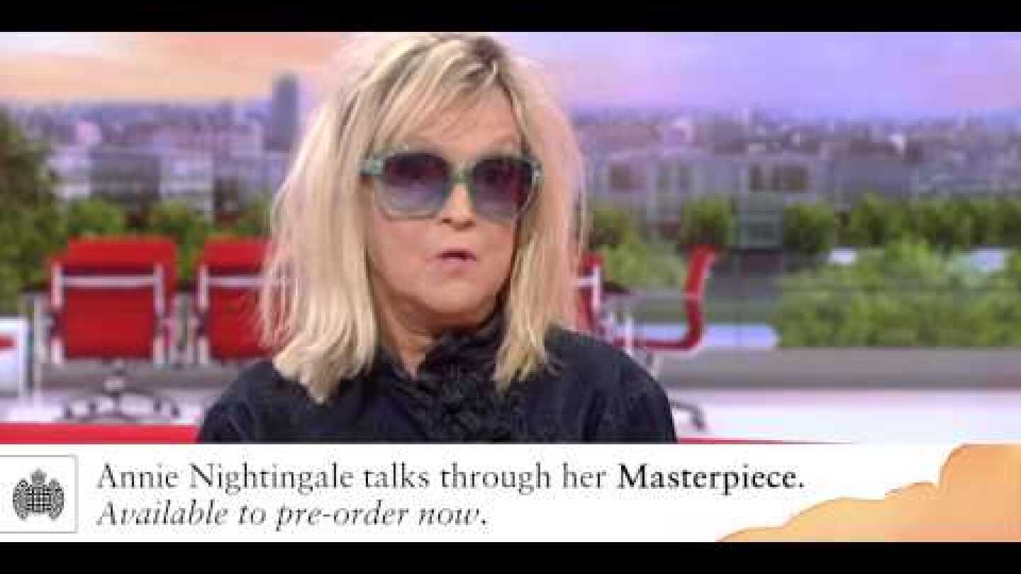 Masterpiece: Annie Nightingale on BBC Breakfast