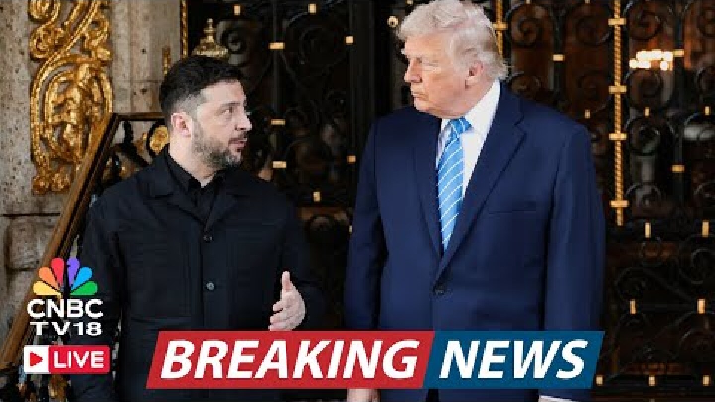 WATCH LIVE: Zelenskyy Meets with Trump in Florida to Discuss End of Russia's War in Ukraine | N18G
