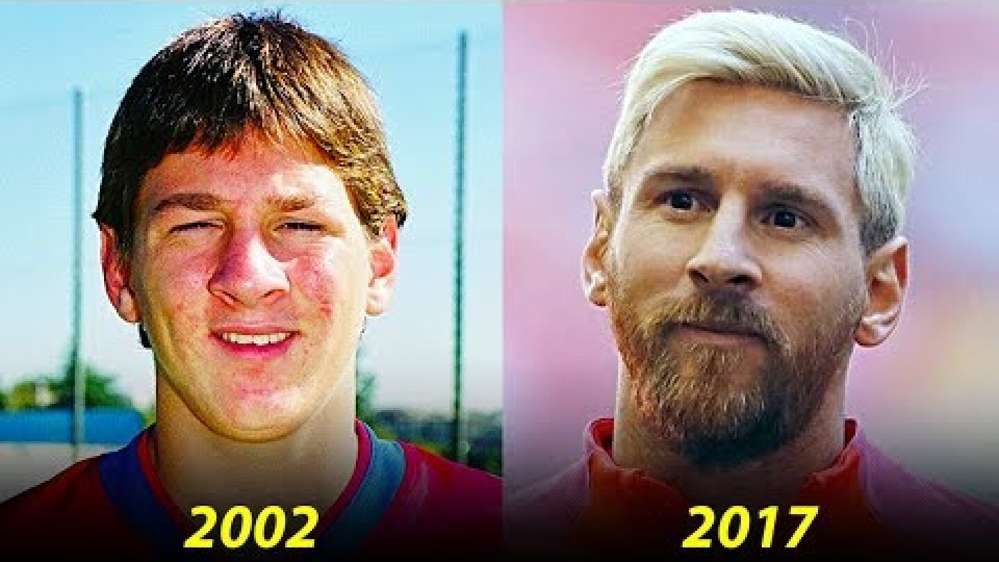 Lionel Messi - Transformation From 1 to 30 Years Old