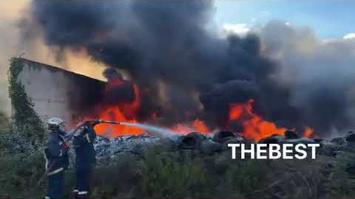 Πάτρα: Φωτιά στις εγκαταστάσεις της παλιάς Pirellil  1