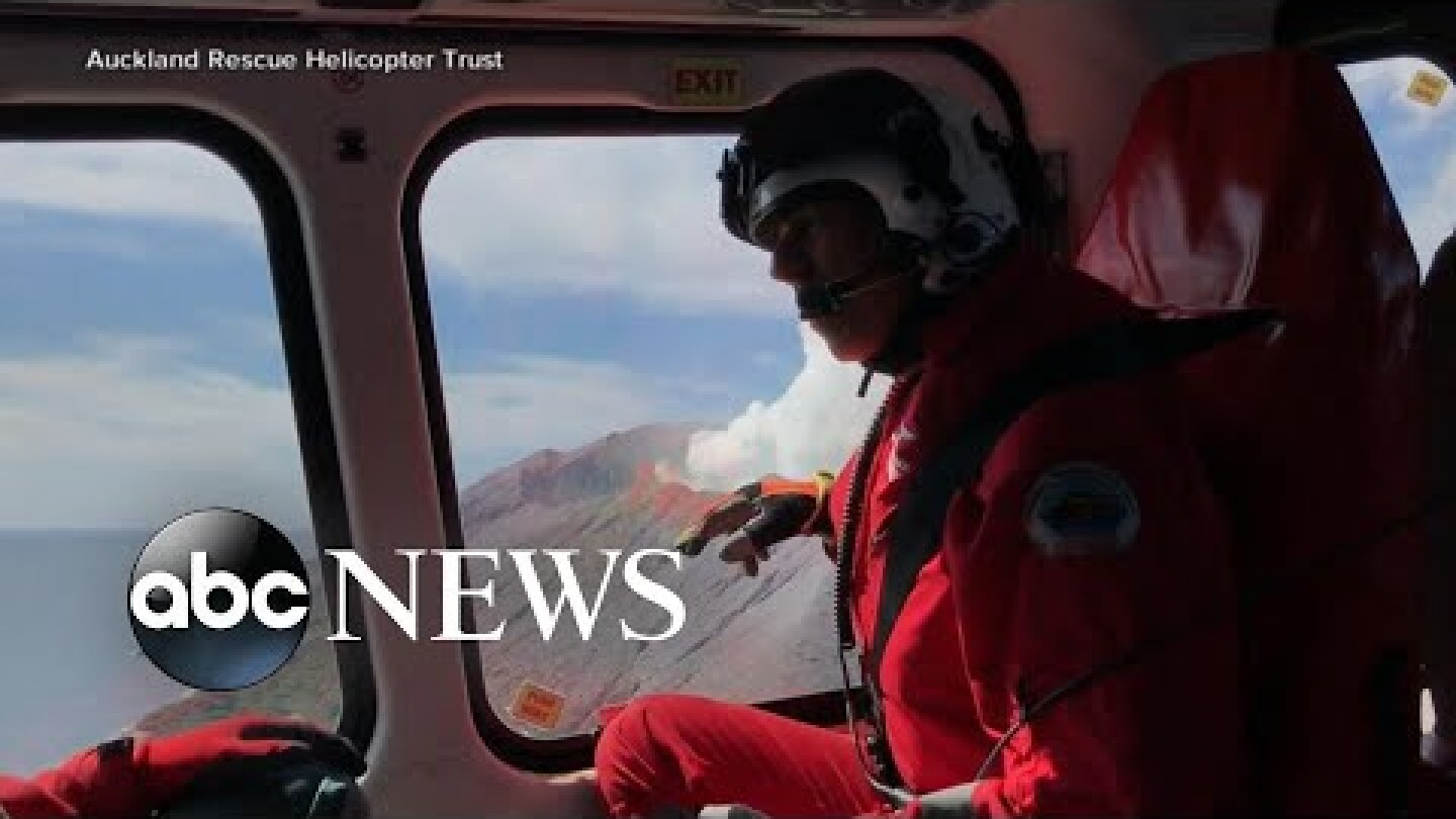 'Highly volatile' New Zealand volcano poses threat in search for missing l ABC News