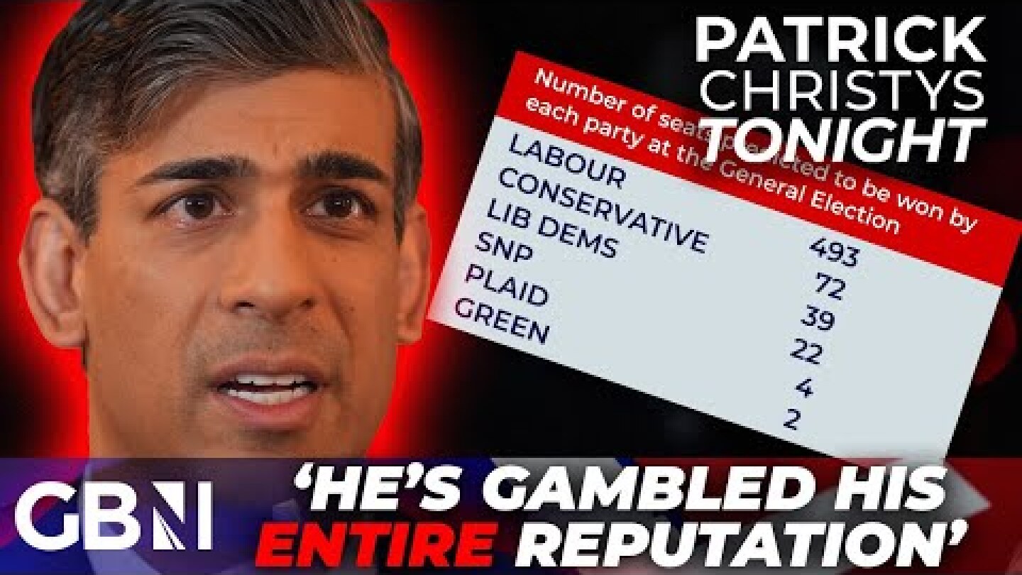 Sunak's early election risk 'LAID BARE' as Tories brace for WIPEOUT | Poll predicts Labour landslide