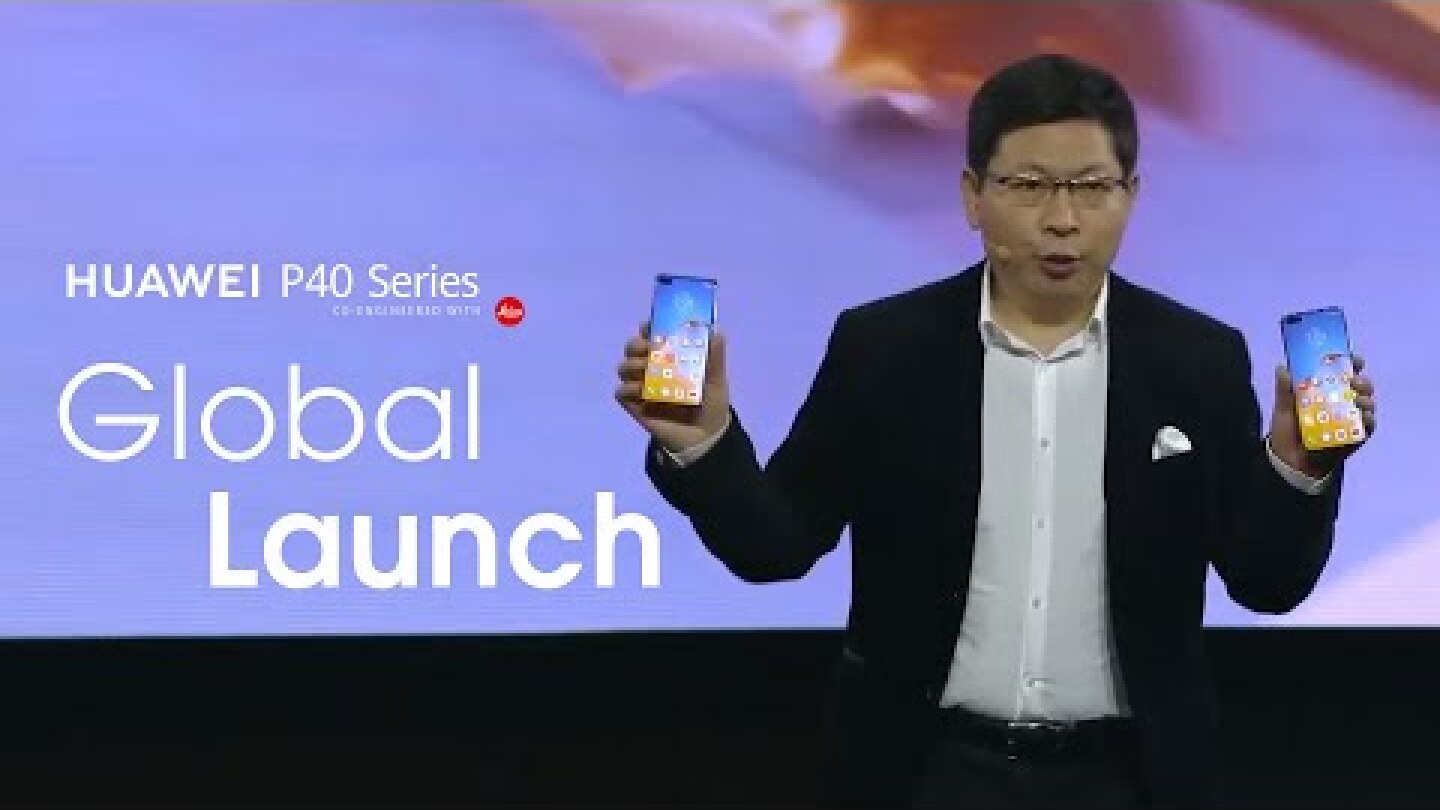 HUAWEI P40 Series Online Global Launch Event