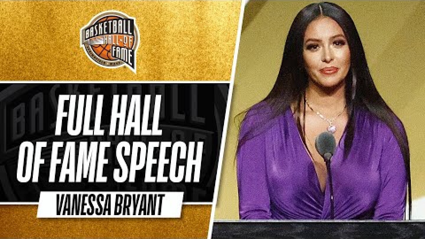 Vanessa Bryant | Hall of Fame Enshrinement Speech