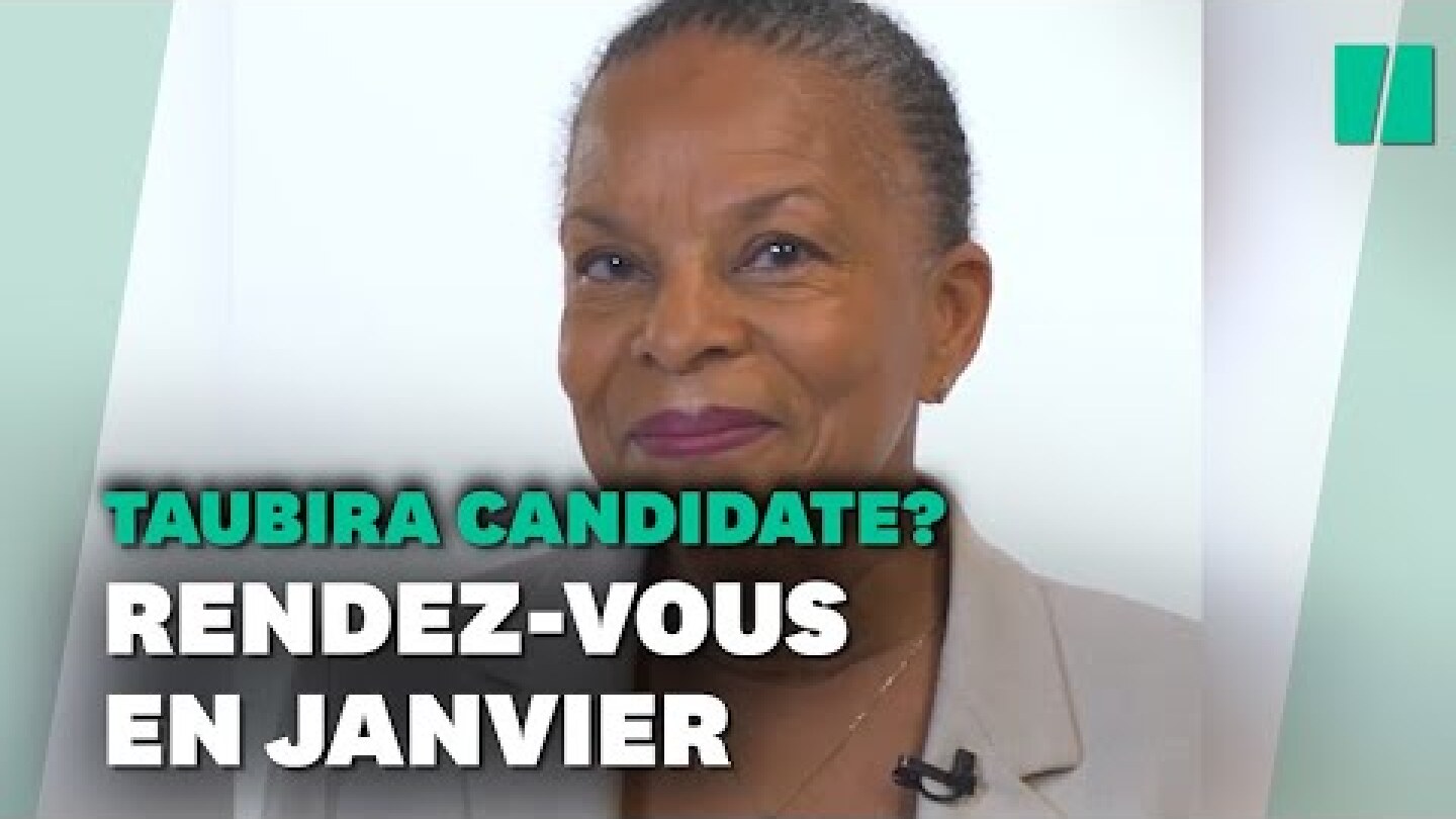 Christiane Taubira "envisage" d'être candidate à la présidentielle 2022
