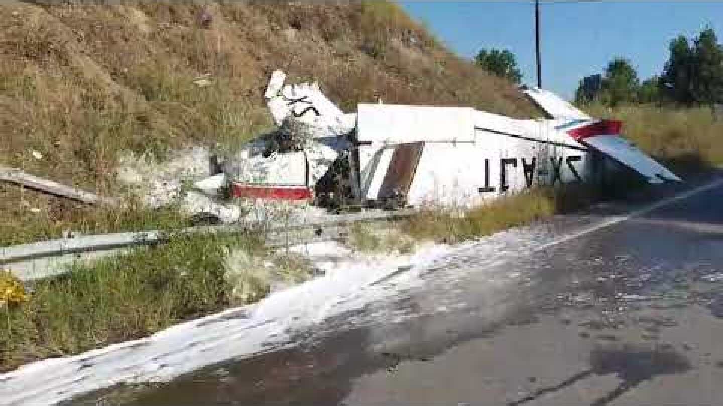 Αναγκαστική προσγείωση μονοκινητηριου Γρεβενα
