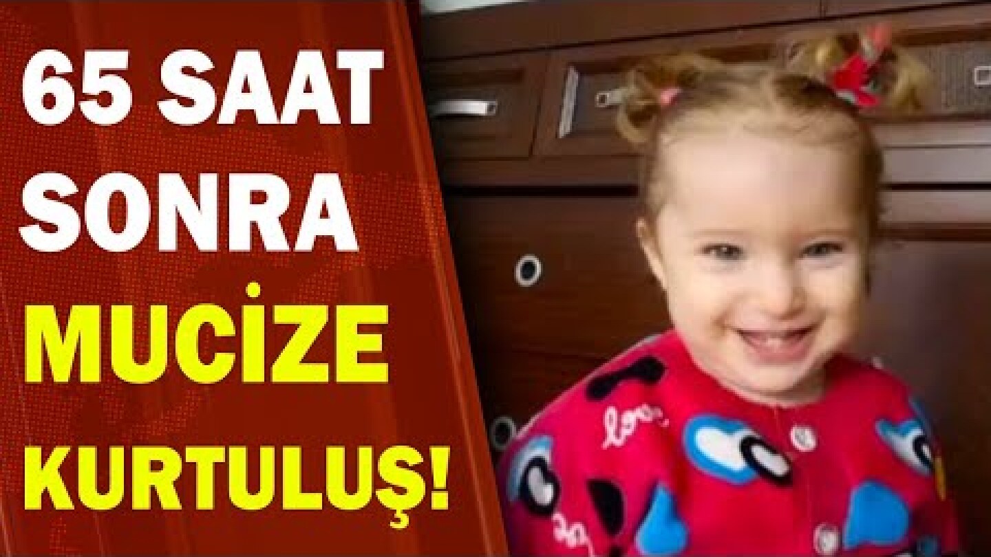 SON DAKİKA: İzmir’de 65 Saat Sonra Gelen Mucize: Elif Bebek Sağ Çıktı! / A Haber