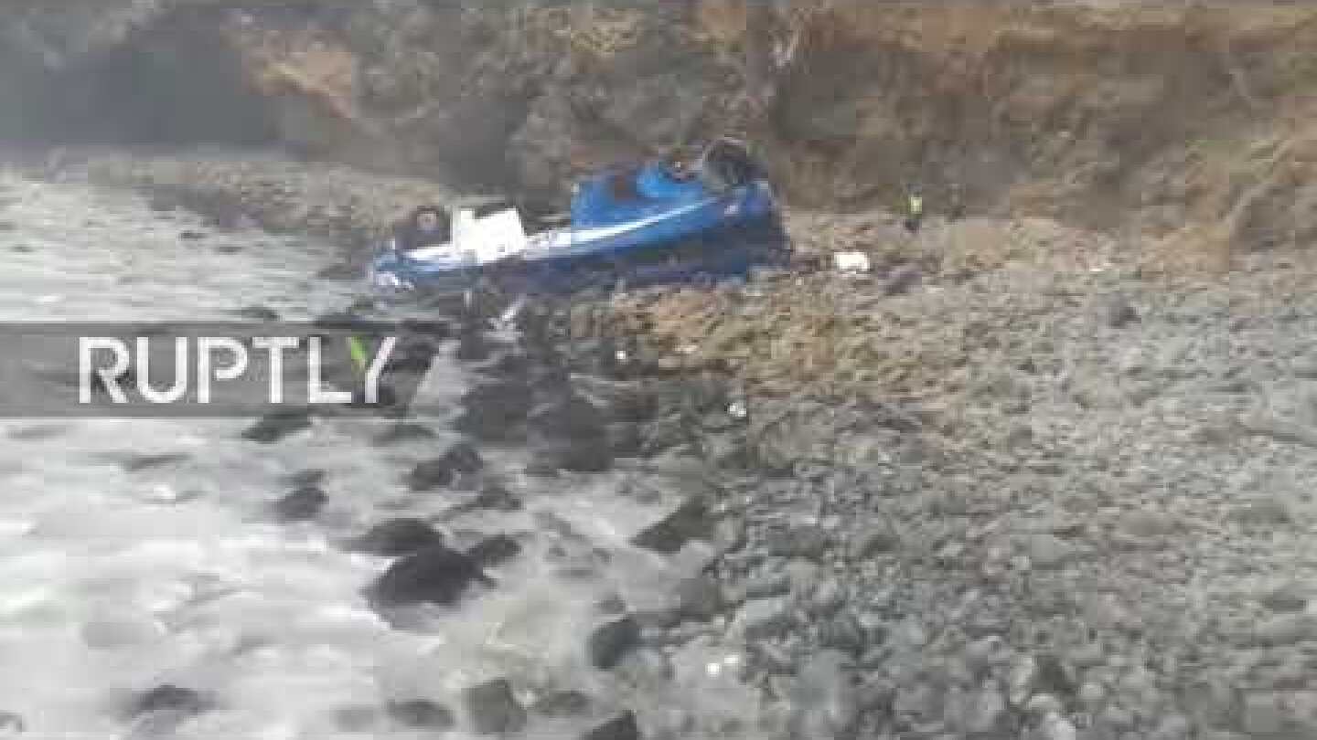 Peru: At least 30 killed as bus hurls down 'Devil's Curve'