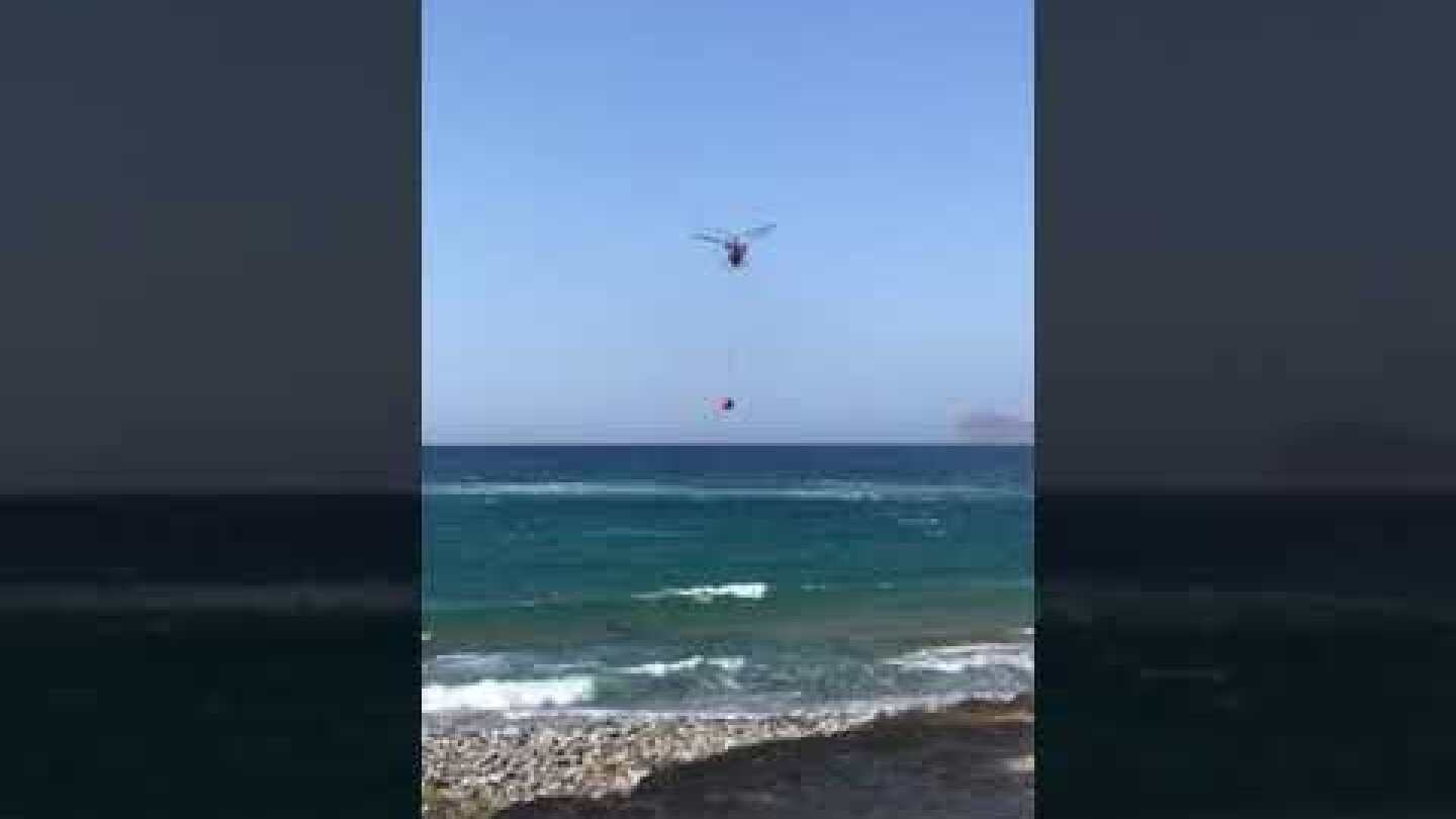 Μεγάλη κινητοποίηση για φωτιά στην Ιεράπετρα - Επιχείρηση και από αέρος