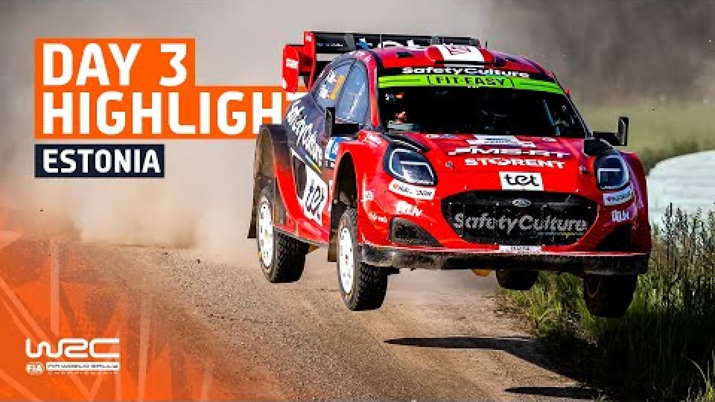 Day 3 Highlights | WRC Delfi Rally Estonia 2025