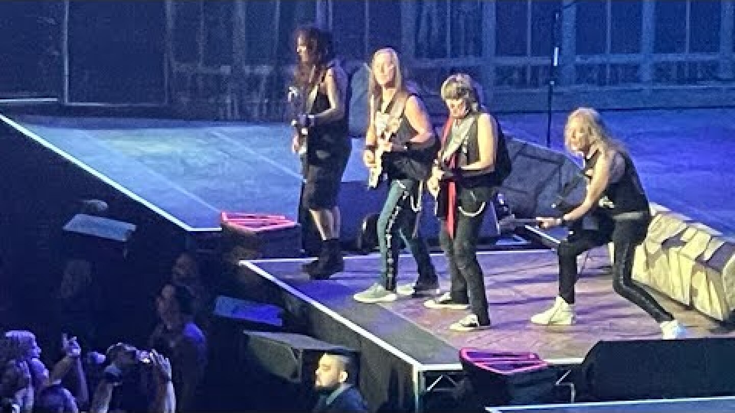 “Aces High” (+ fan stage invasion!) - Iron Maiden @ the Honda Center, CA