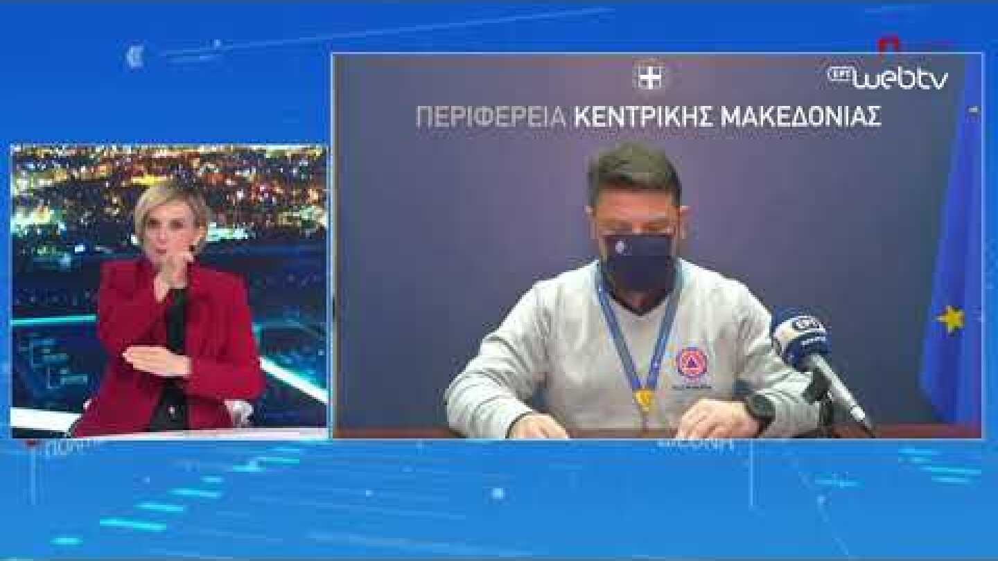 Ανακοινώσεις για τον κορωνοϊό από τον Υφυπουργό Πολιτικής Προστασίας Νίκο Χαρδαλιά