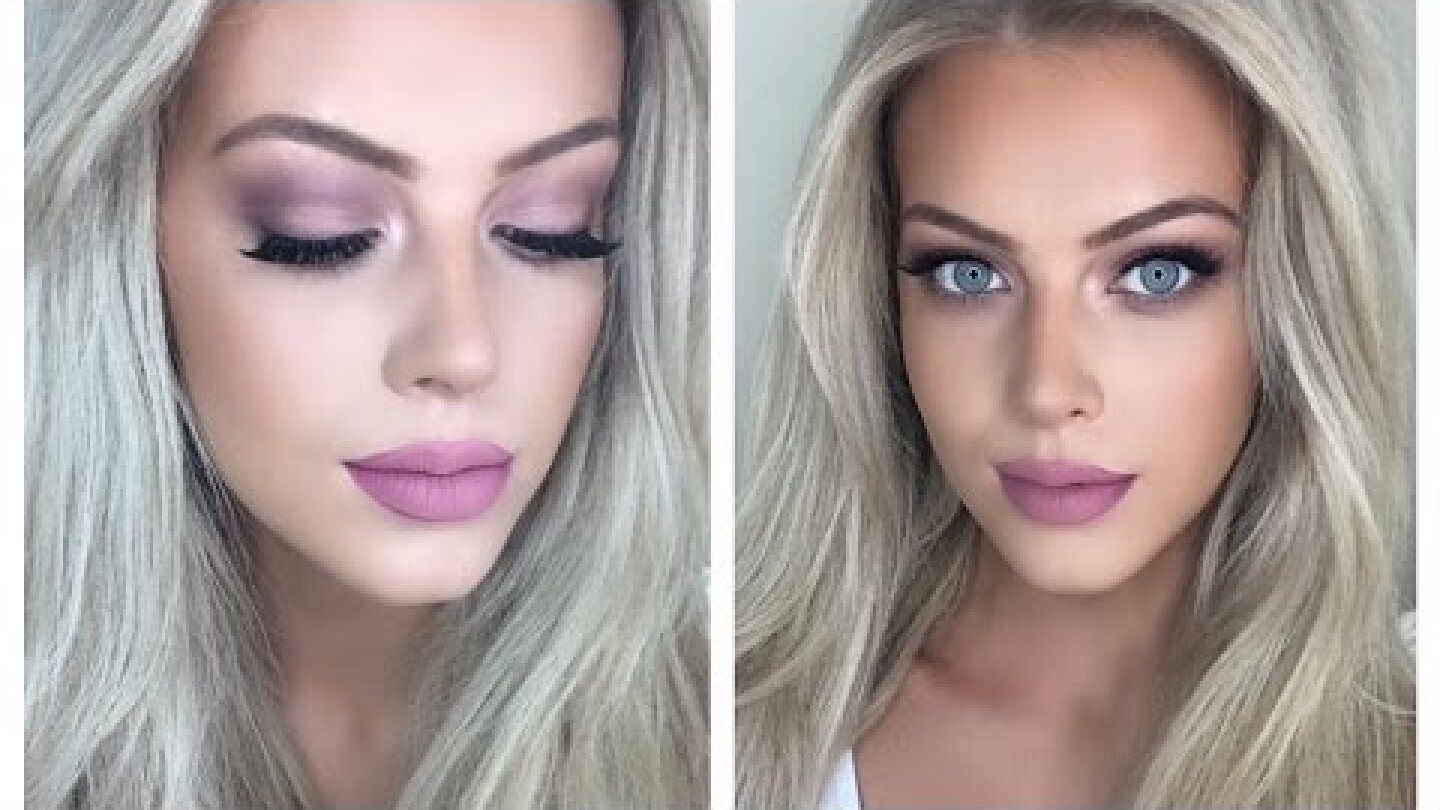 Purple Mauve Makeup Tutorial | Chloe Boucher