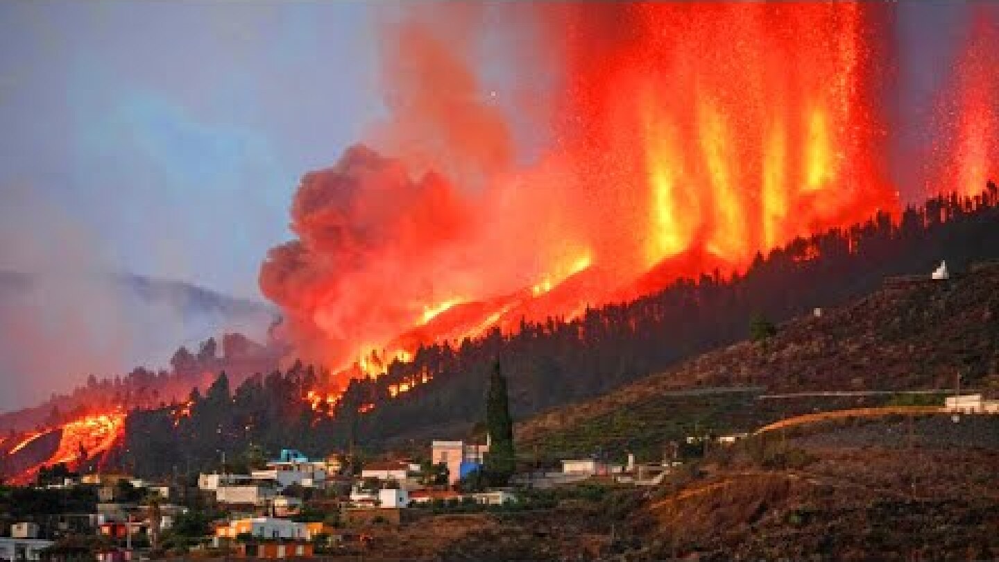 La Palma Volcano Eruption Update; Acidic Danger, New Lava Flows