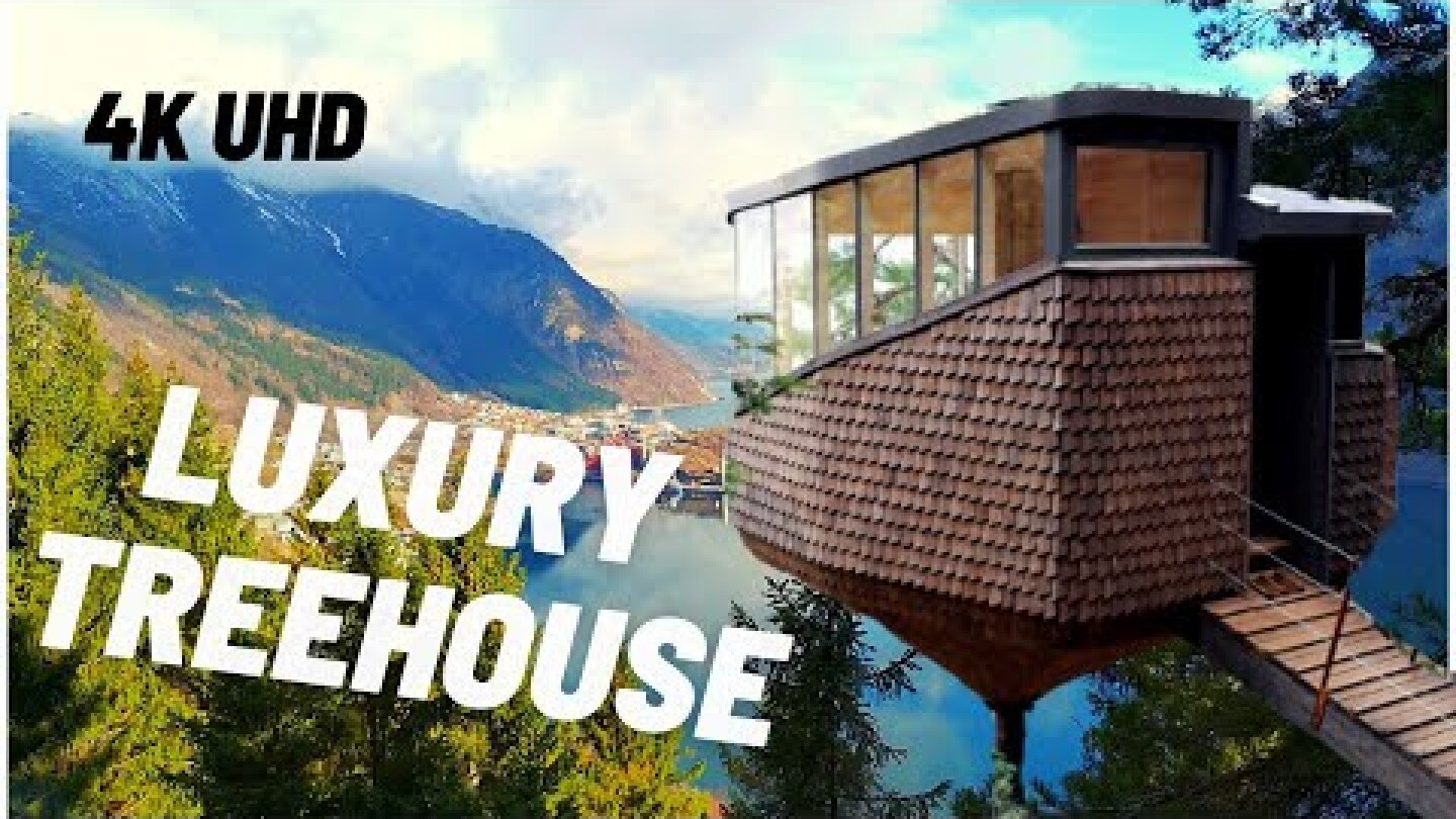 Woodnest Odda Treehouse | Travel video 4K | Hardanger, Norway