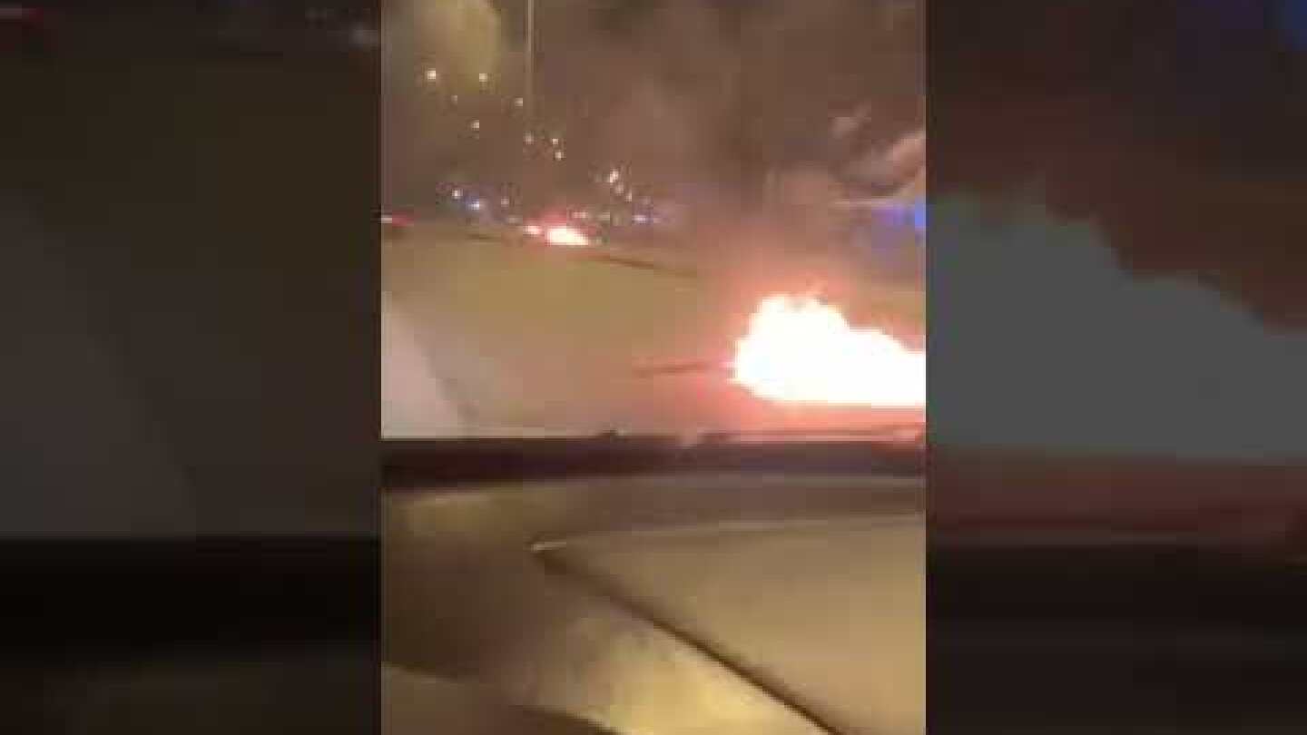 Ρομά κλείσιμο δρόμου Παραλία Πατρών 28/10/2021