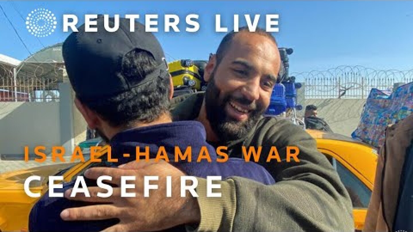 LIVE: Hamas and Israel swap hostages and prisoners as part of truce deal