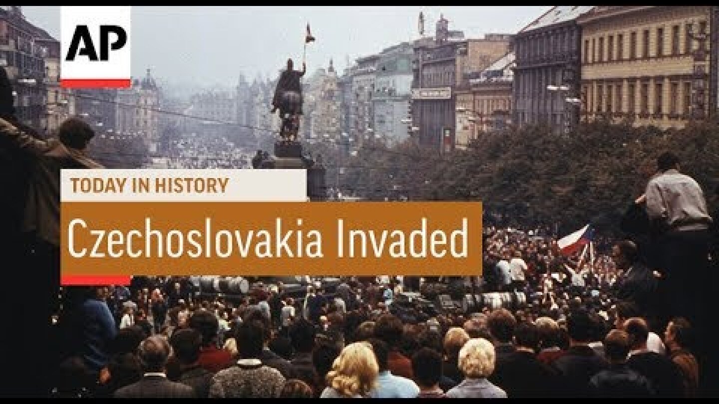 Czechoslovakia Invaded - 1968 | Today In History | 20 Aug 17