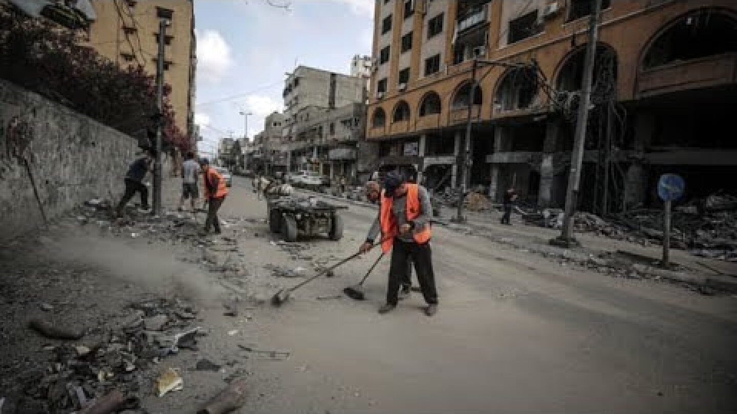 Israel and Hamas agree to a cease-fire in the Gaza Strip