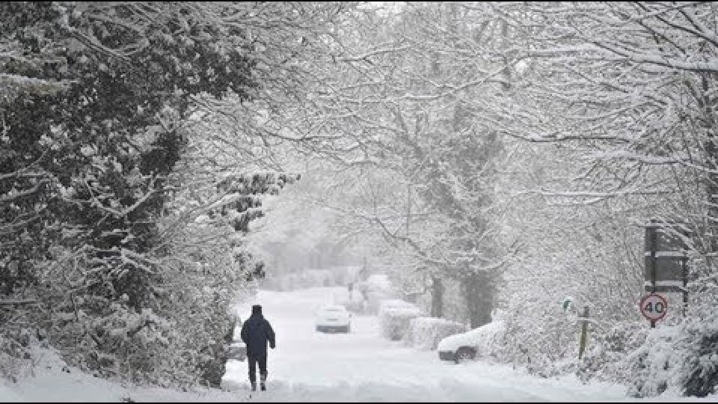 Snow blankets parts of UK as 'Beast of the East' intensifies