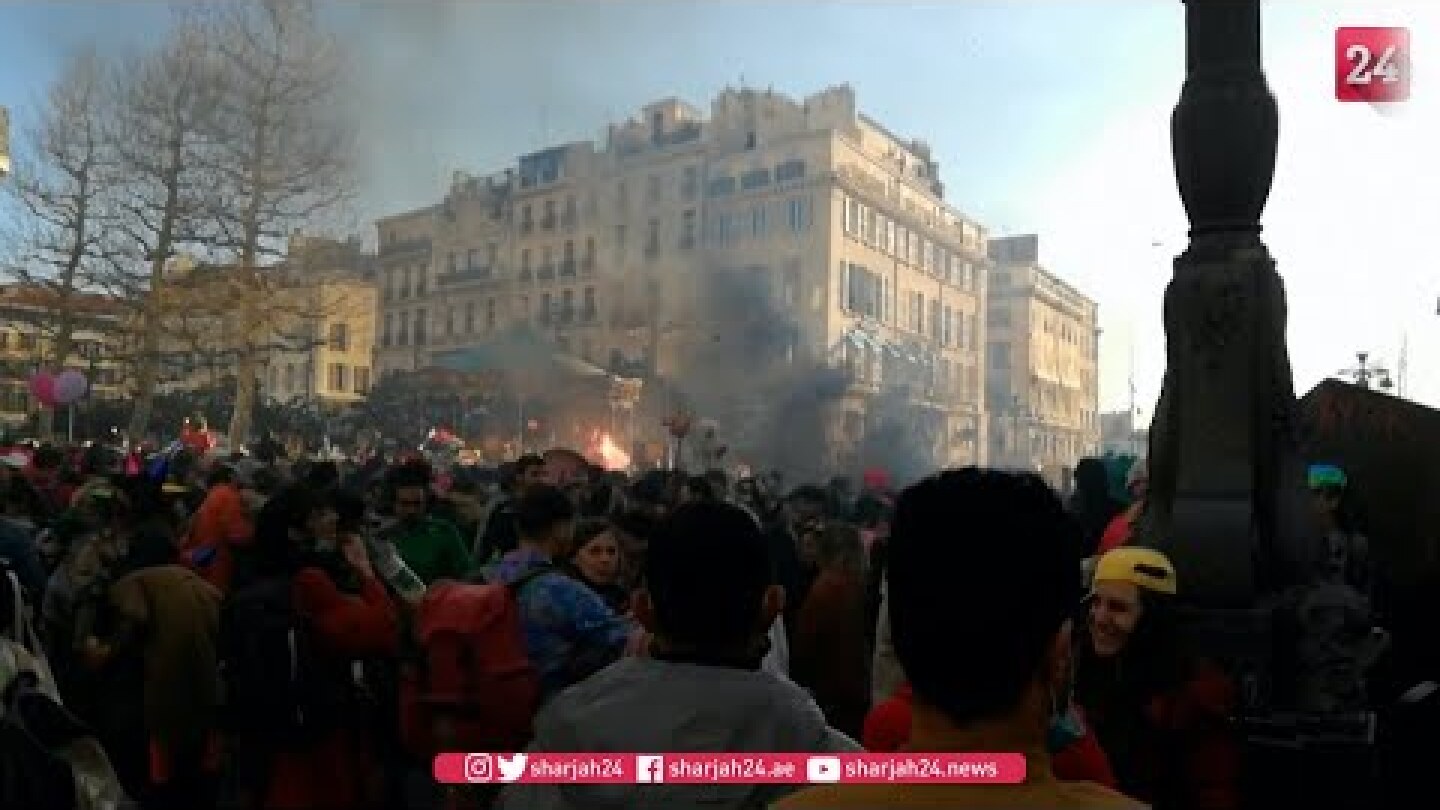 Marseille  6 500 people defy anti Covid measures to celebrate carnival