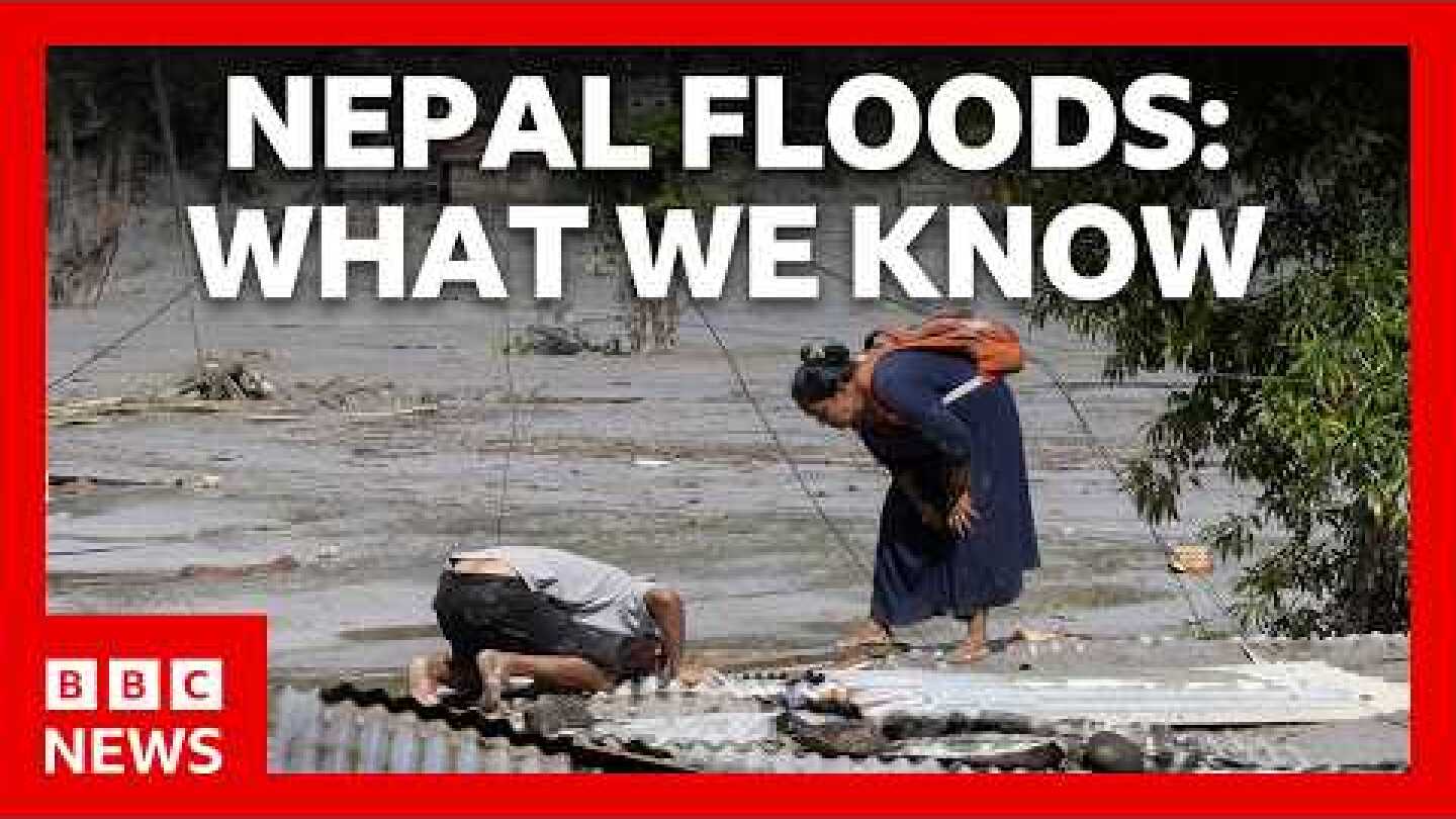 Did a glacier collapse trigger Nepal’s deadly floods? | BBC News