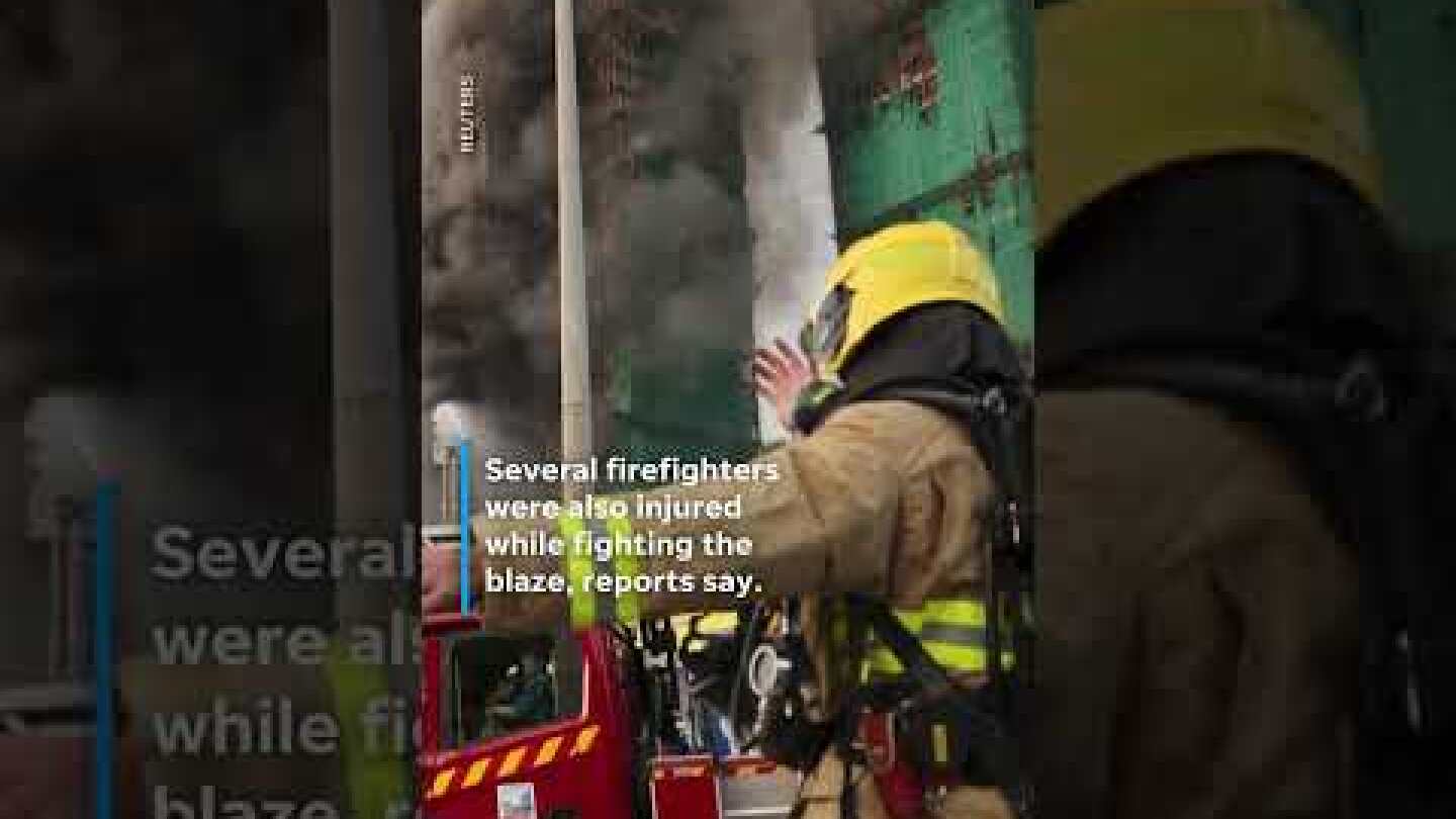 Massive high-rise blaze in Hong Kong kills at least four