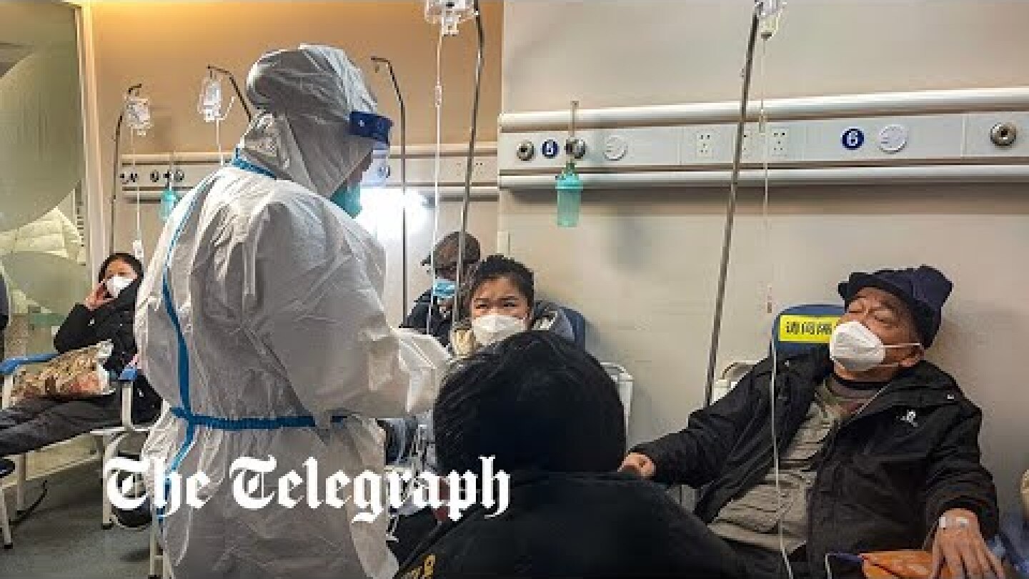 Chinese emergency wards overwhelmed by Covid cases as UK reviews travel restrictions